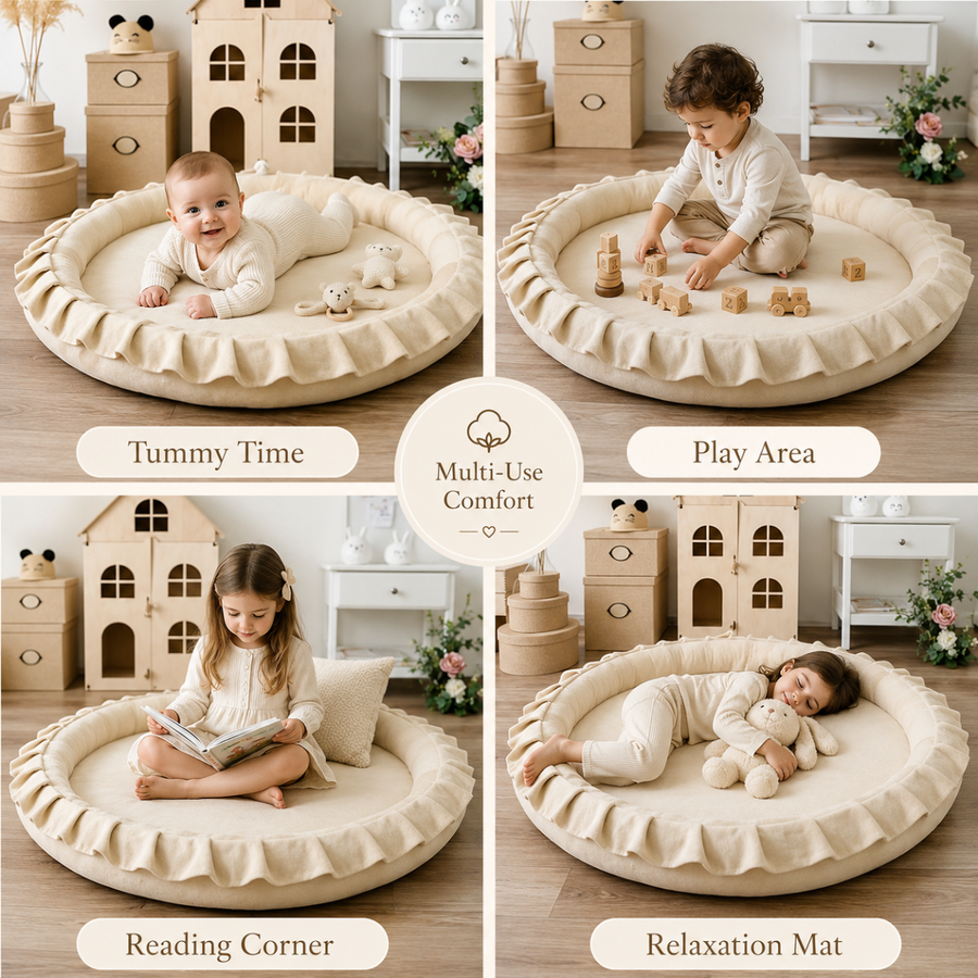 A 12 cm Border That Keeps Play Contained