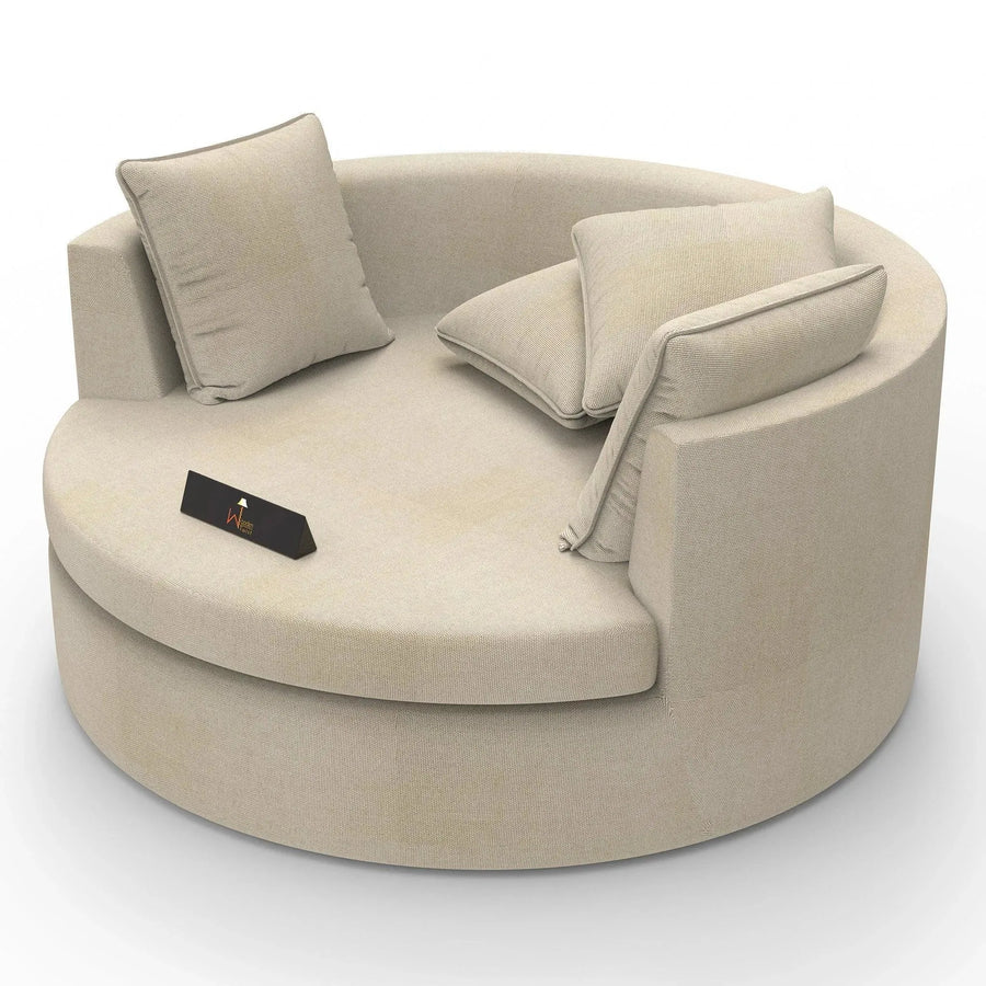 Jute Fabric Over Solid Wood & Plywood
