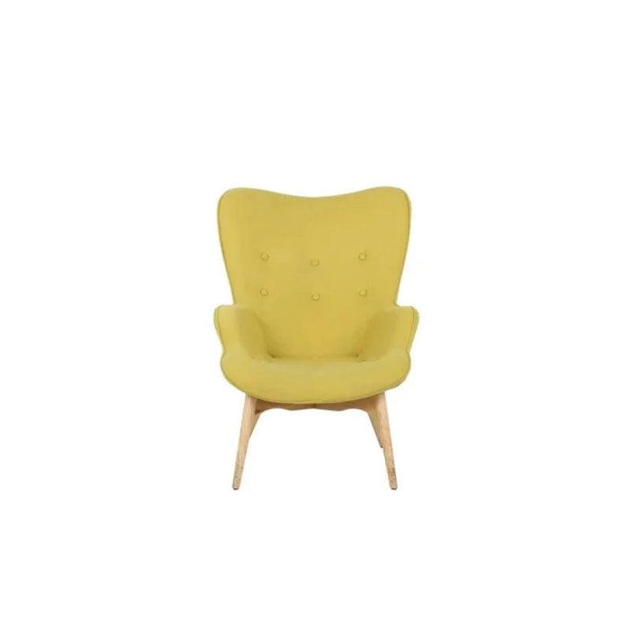 Modern Stylish Wing Chair for Living Room Restaurants Café & Studio - Wooden Twist UAE