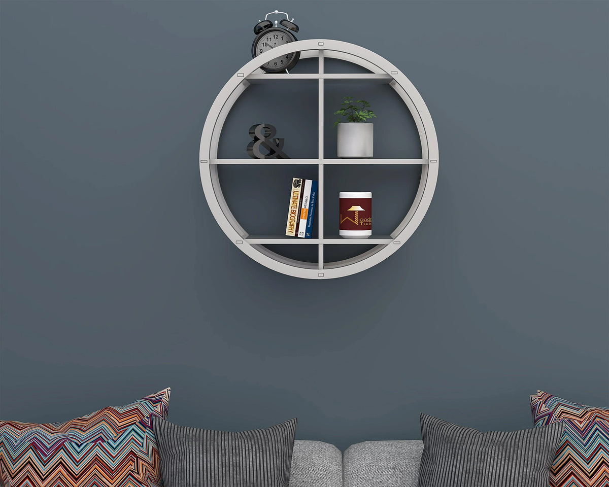 A Modern Twist on Wall Storage