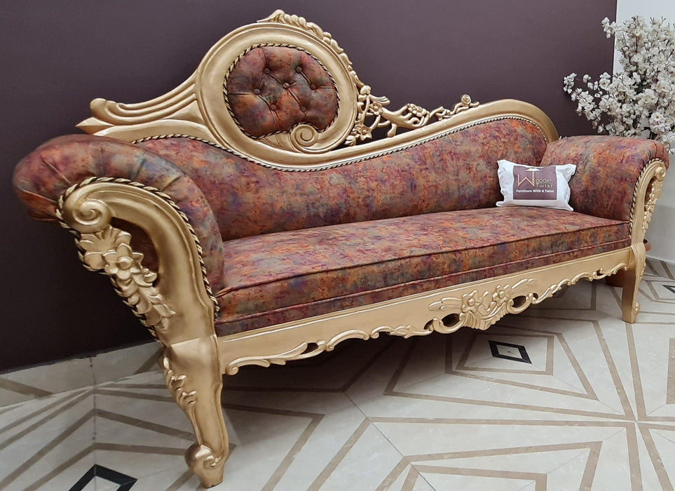 sheesham wood victorian sofa