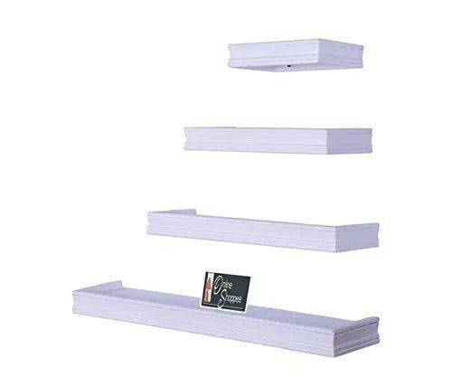 Beautiful Rectangular Wall Shelf - Wooden Twist UAE