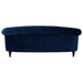 Chesterfield Graceful Velvet 3 Seater Rolled Arm Sofa (Walnut Legs) - Wooden Twist UAE