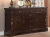Wooden Handicraft Standard Storage Cabinet in Royal Look Sideboard (6 Drawers + 2 Door) - Wooden Twist UAE
