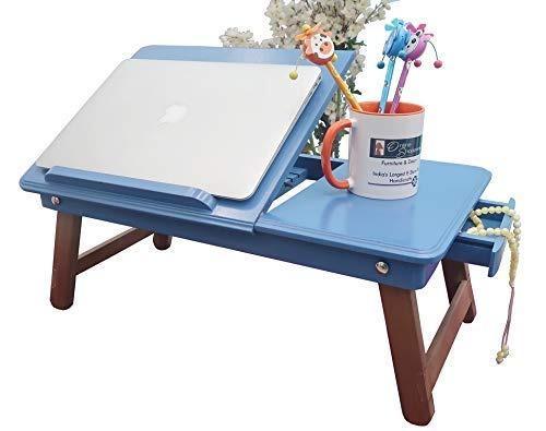 طاولة كمبيوتر محمول خشبية عالية الجودة قابلة للطي طاولة كمبيوتر محمول