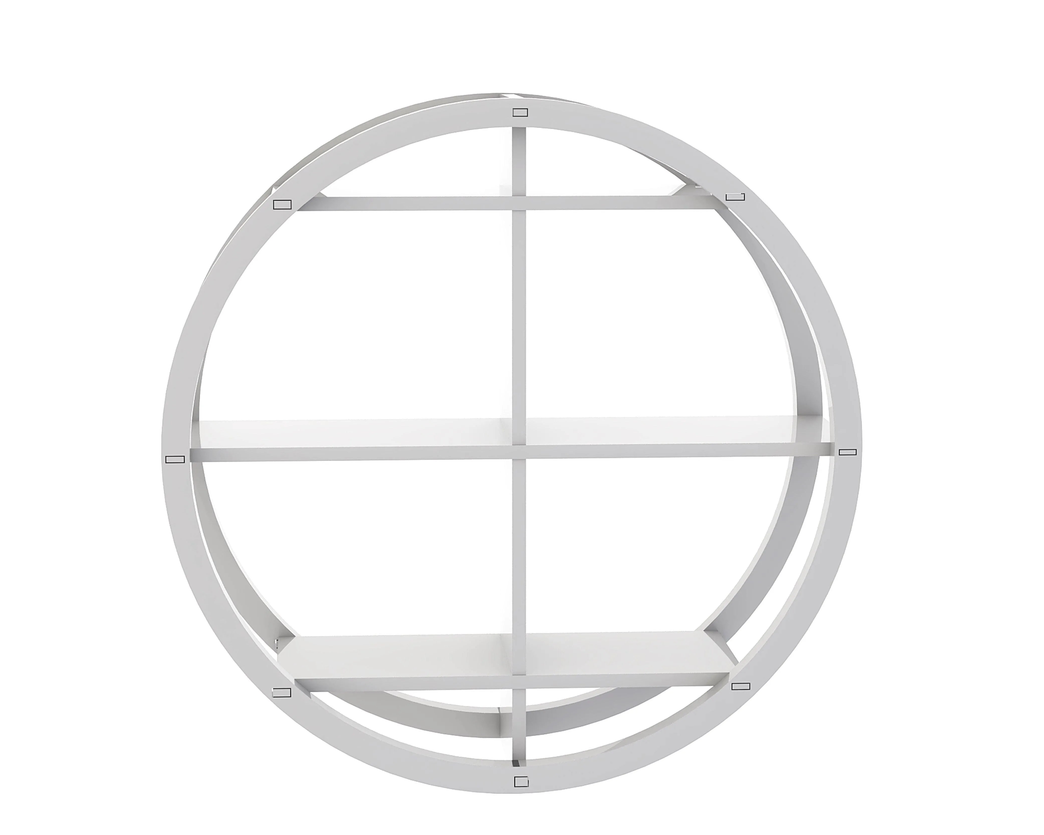 Round Floating Shelf