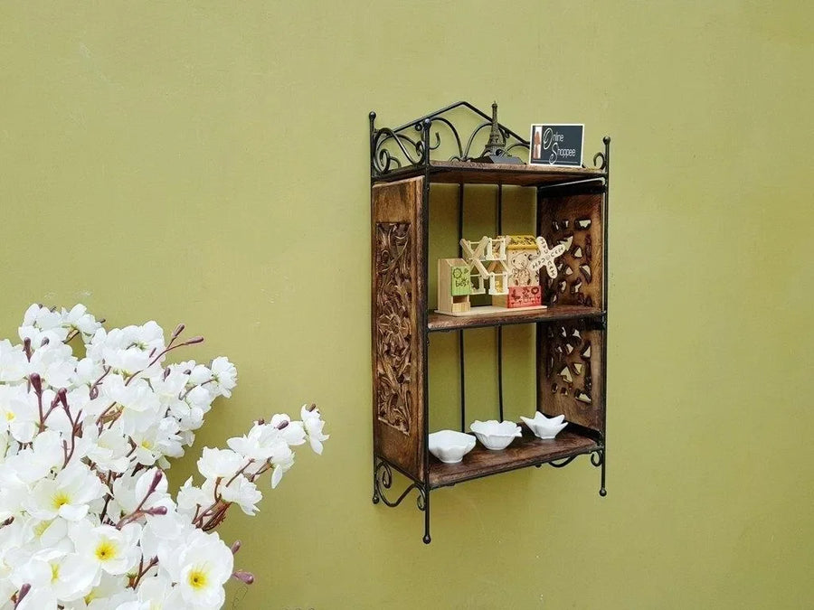 Three shelves for organized storage