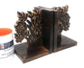 Wooden Hand Carved & Engraved Tree of Life Book End - Wooden Twist UAE