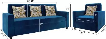 Modern Design Fresco 3+1+1  Sofa Set for Living Room
