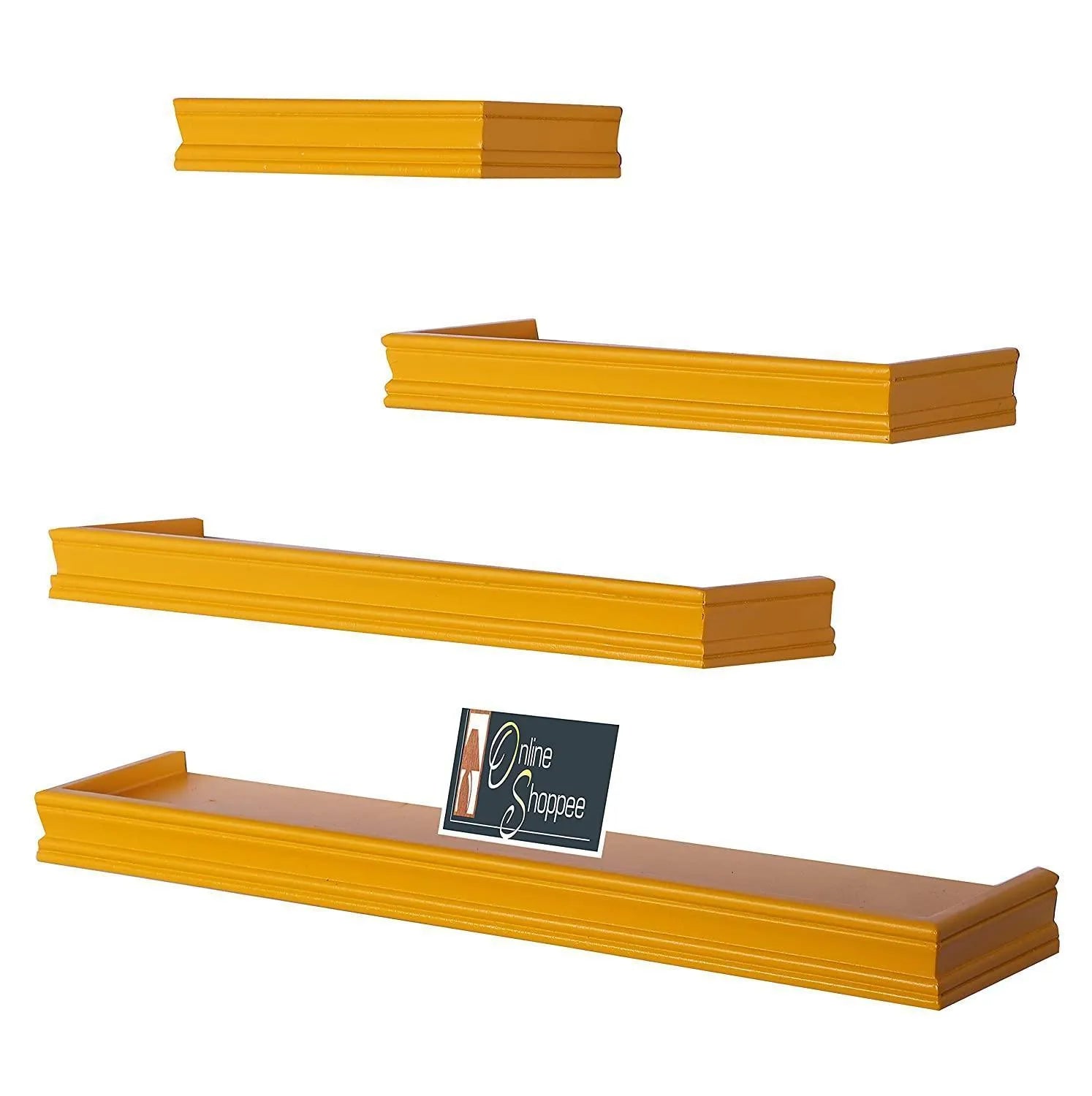 Beautiful Rectangular Wall Shelf - Wooden Twist UAE