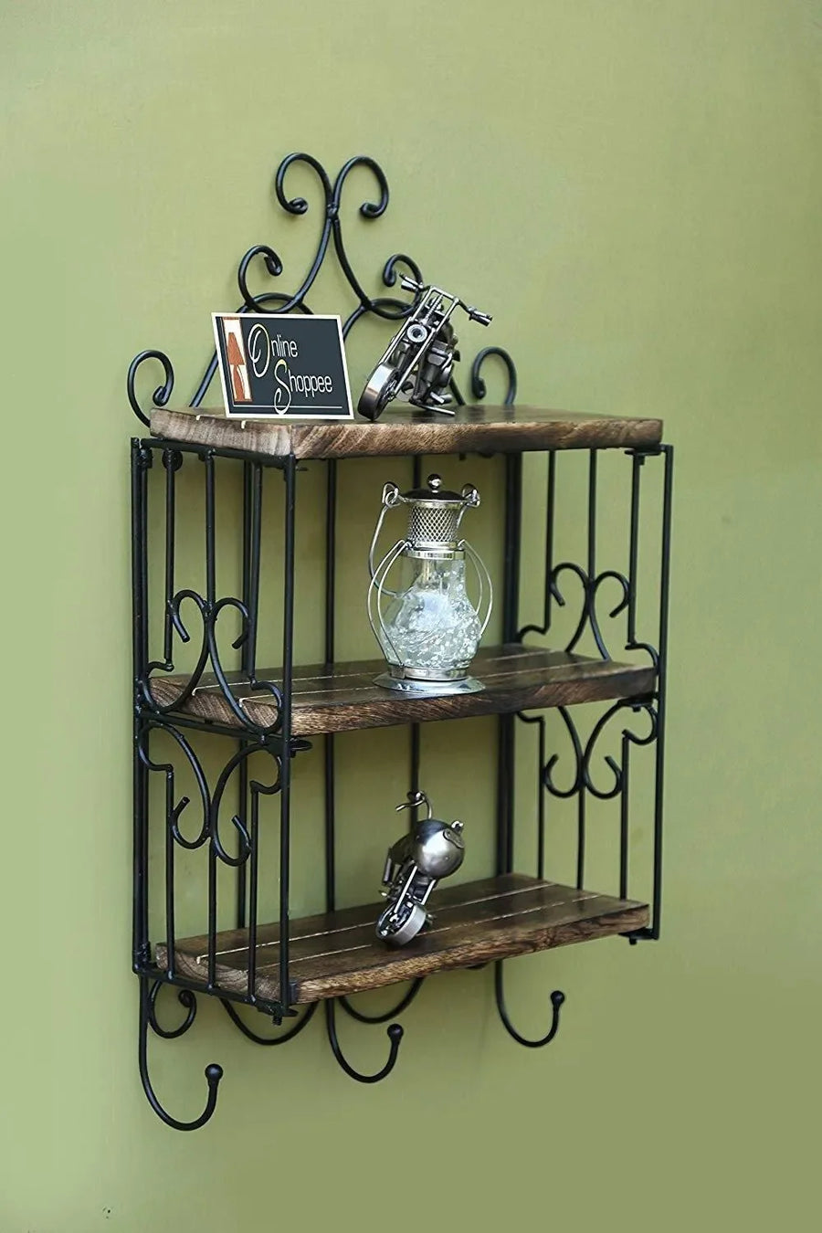 3 Shelves Plus a Handy Hanger