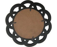 Wooden Antique With Handicraft Work Fancy Design Mirror Frame - Wooden Twist UAE