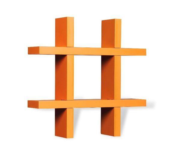 Wooden Criss Cross Floating Shelf - Wooden Twist UAE