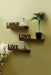 Wooden Beautiful Floating Wall Shelves (Set Of 3) - Wooden Twist UAE