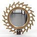 Subir Hand Carved Wall Mirror Frame - Wooden Twist UAE