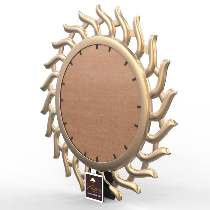 Subir Hand Carved Wall Mirror Frame - Wooden Twist UAE