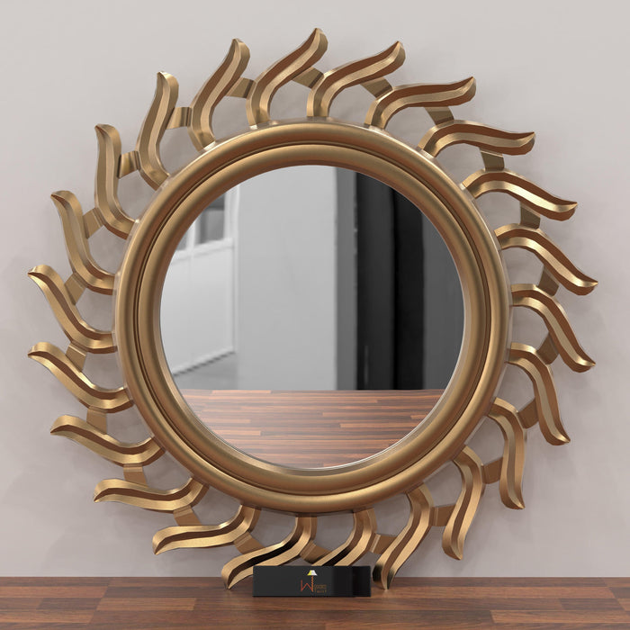 Subir Hand Carved Wall Mirror Frame
