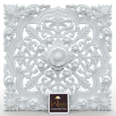 Premium Wooden Hand carved Wall Panel - Wooden Twist UAE