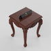 Gracious Hand Carved Teak Wood End Table for Home Décor - Wooden Twist UAE