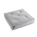 Square Shape Floor Pillow Comfort for Seating Pack of 1 (Light Gray) - Wooden Twist UAE