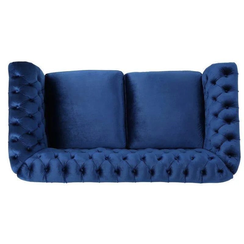 Regal Premium Flared Arm Loveseat - WoodenTwist