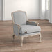 Wooden Bransford Arm Chair (Taupe Polyester) - Wooden Twist UAE