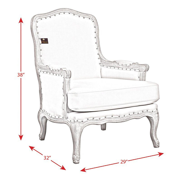 Wooden Bransford Arm Chair (Slate Polyester) - Wooden Twist UAE