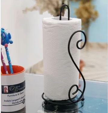 Wrought Iron Hierro Kitchen & Toilet Tissue Roll Dispenser Napkin Holder