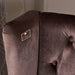 Wooden Recessed Arm Loveseat Bench (2 Seater, Chocolate) - Wooden Twist UAE