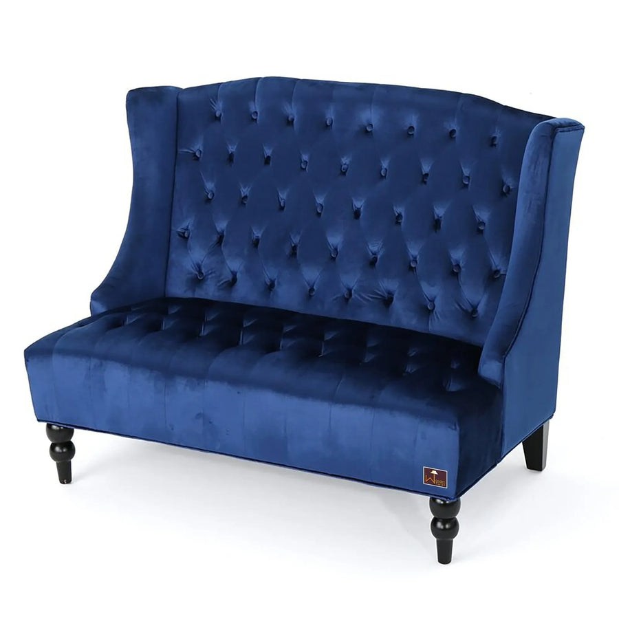 Modern Wingback Arms, Solid Wood Frame