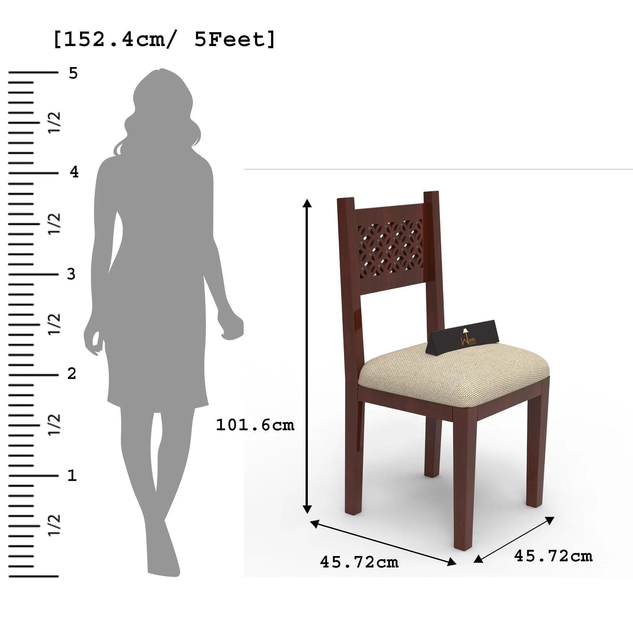 Forte Study Table & Chair Crafted in Premium Teak Wood - Wooden Twist UAE