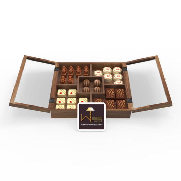 Unique Design Wooden Chocolate Box