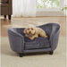 Wooden Connie Dog Sofa (Grey) - Wooden Twist UAE