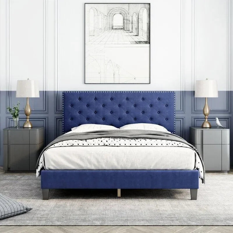 Solid Wood Frame, Faux Leather Finish