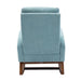 Wooden Glider Rocking Chair (Blue) - Wooden Twist UAE