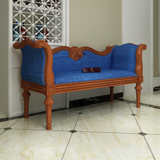 Handicrafts Wooden Settee Living Room Couch Sofa (2 Seater) - Wooden Twist UAE