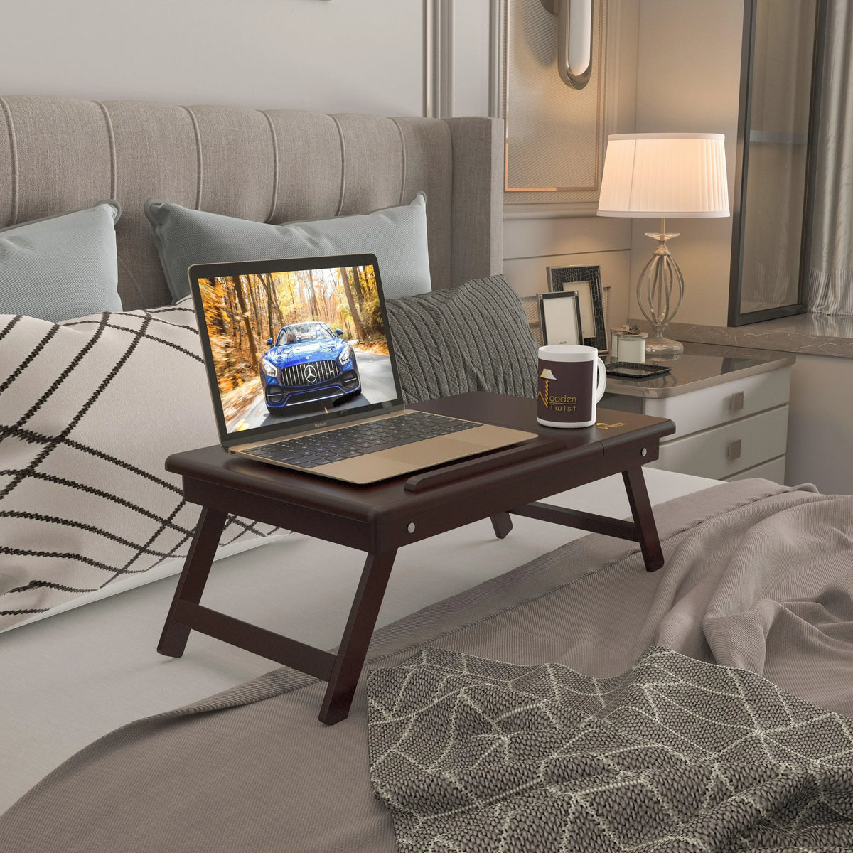 A Laptop Table That Folds to Fit Your Life