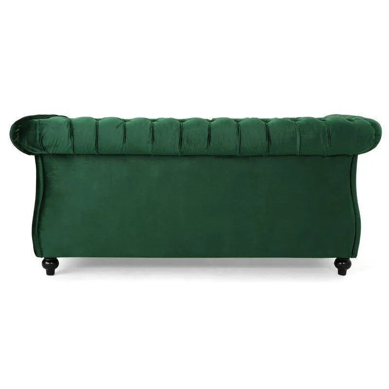 Regal Premium Flared Arm Loveseat - WoodenTwist