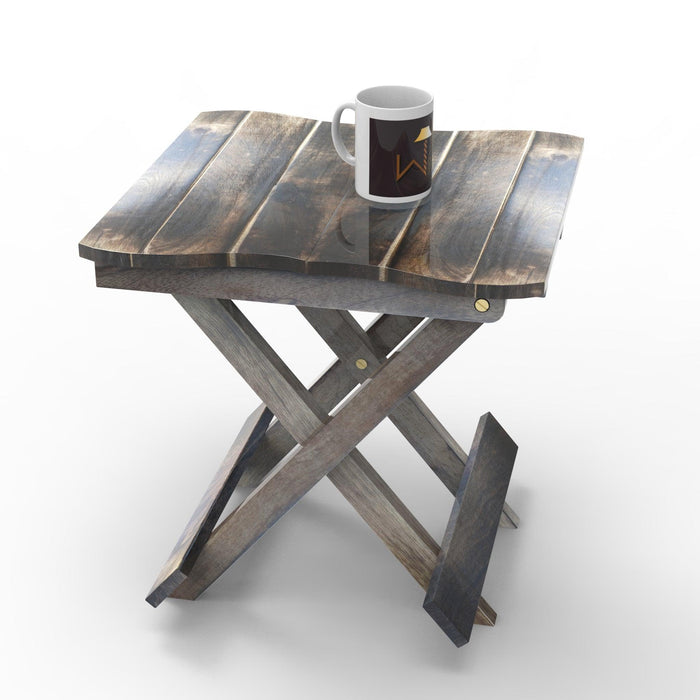 Wooden Design Folding Table For Living Room