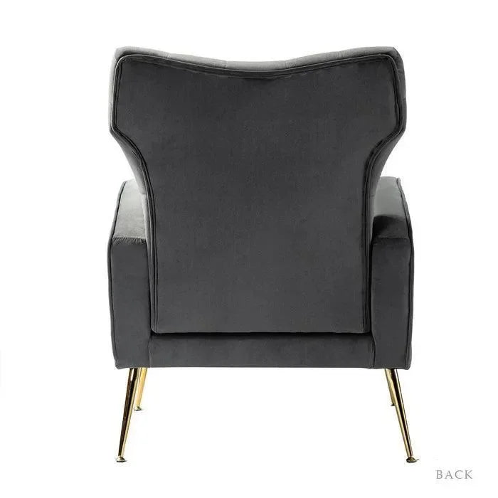 Plush Velvet Over a Supportive Wood & Metal Frame