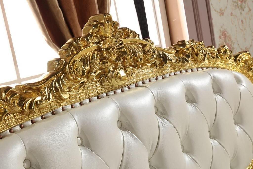Royal Antique Gold Carved Sofa ( 2 Seater )