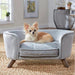 Wooden Handmade Heisler Dog And Baby Sofa (Light Grey) - Wooden Twist UAE