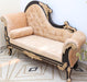 hand carved wooden sofa
