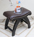 Royal Rocking Chair with Foot Rest ( Walnut ) - Wooden Twist UAE