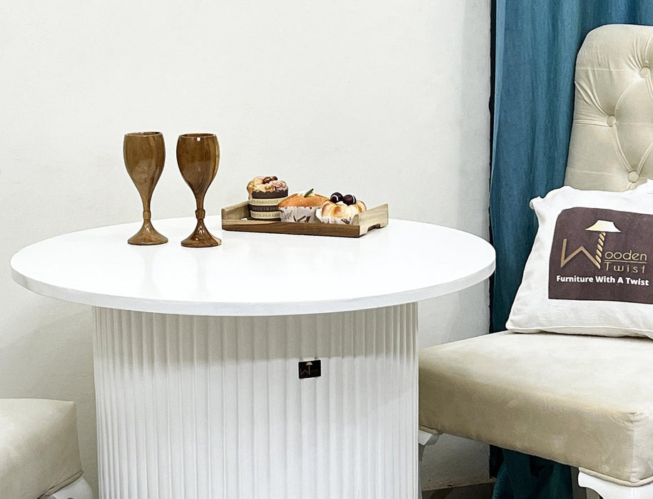 Wooden Handmade Stylish Blanco Coffee Table Set