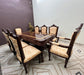 Velký Royal Designer Dining Set (8 Seater) - Wooden Twist UAE