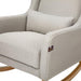Kai Rocking Chair (Grey) - Wooden Twist UAE