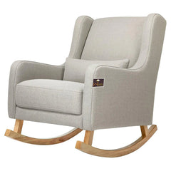 Kai Rocking Chair (Grey) - Wooden Twist UAE