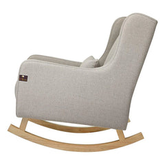 Kai Rocking Chair (Grey) - Wooden Twist UAE