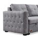 Sectional Sleeper 5 Seater L-Shape Sofa Bed with Comfort Cushion - Wooden Twist UAE